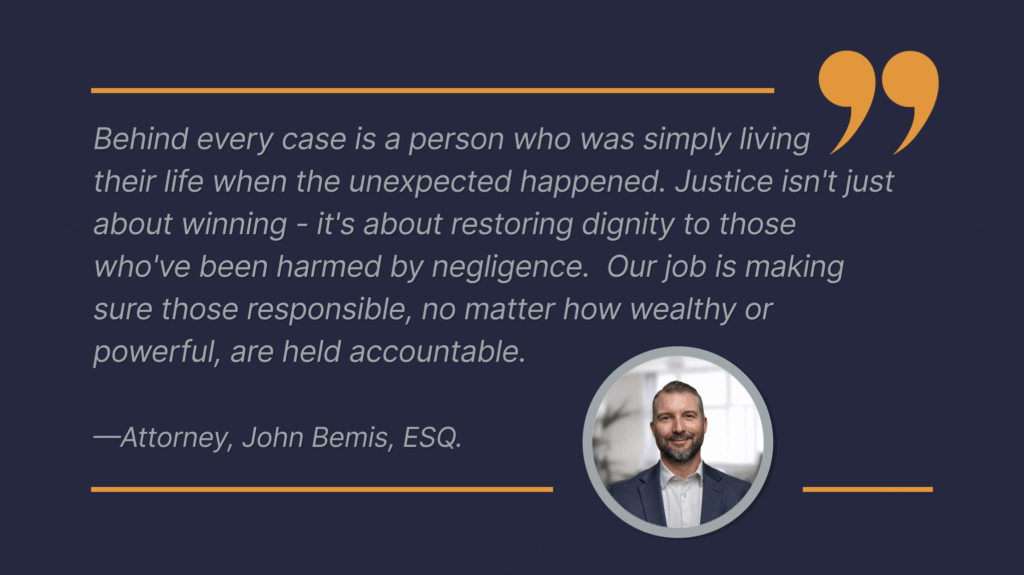 John Bemis Quote | Bemis Law Group based in Las Vegas